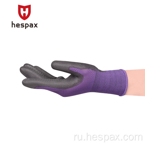 HESPAX OEM -индивидуальные en388 пена нитриловые трудовые перчатки